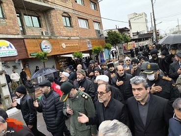 تصاویر/ حضور مدیرکل بنیاد شهید و امور ایثارگران مازندران در مراسم تشییع دو پیکر مطهر شهید در میاندورود تصاویر/ حضور مدیرکل بنیاد شهید و امور ایثارگران مازندران در مراسم تشییع دو پیکر مطهر شهید در میاندورود