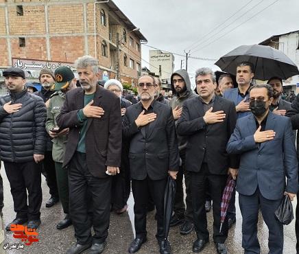 تصاویر/ حضور مدیرکل بنیاد شهید و امور ایثارگران مازندران در مراسم تشییع دو پیکر مطهر شهید در میاندورود تصاویر/ حضور مدیرکل بنیاد شهید و امور ایثارگران مازندران در مراسم تشییع دو پیکر مطهر شهید در میاندورود