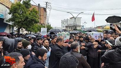 تصاویر/ حضور مدیرکل بنیاد شهید و امور ایثارگران مازندران در مراسم تشییع دو پیکر مطهر شهید در میاندورود تصاویر/ حضور مدیرکل بنیاد شهید و امور ایثارگران مازندران در مراسم تشییع دو پیکر مطهر شهید در میاندورود