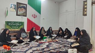 محفل جزءخوانی قرآن‌کریم در حسینیه شهید «اعتمادیان» برگزار شد+ عکس