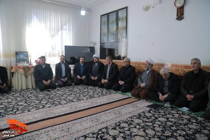 تجلیل از صبر و ایثار خانواده شهیدان حسنی و قلعه‌جوقی در ملکان