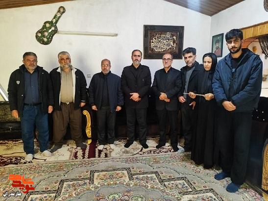 دیدار مدیرکل بنیاد شهید و امور ایثارگران مازندران با خانواده شهید حملات تروریستی صهیونی آمریکایی شیرمحمدی دیدار مدیرکل بنیاد شهید و امور ایثارگران مازندران با خانواده شهید حملات تروریستی صهیونی آمریکایی شیرمحمدی