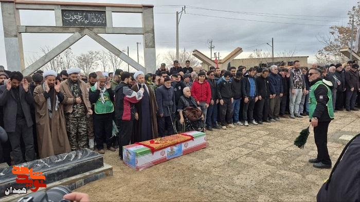 شهید فتحی در زادگاهش آرام گرفت شهید فتحی در زادگاهش آرام گرفت