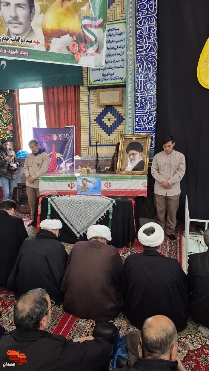 شهید فتحی در زادگاهش آرام گرفت شهید فتحی در زادگاهش آرام گرفت