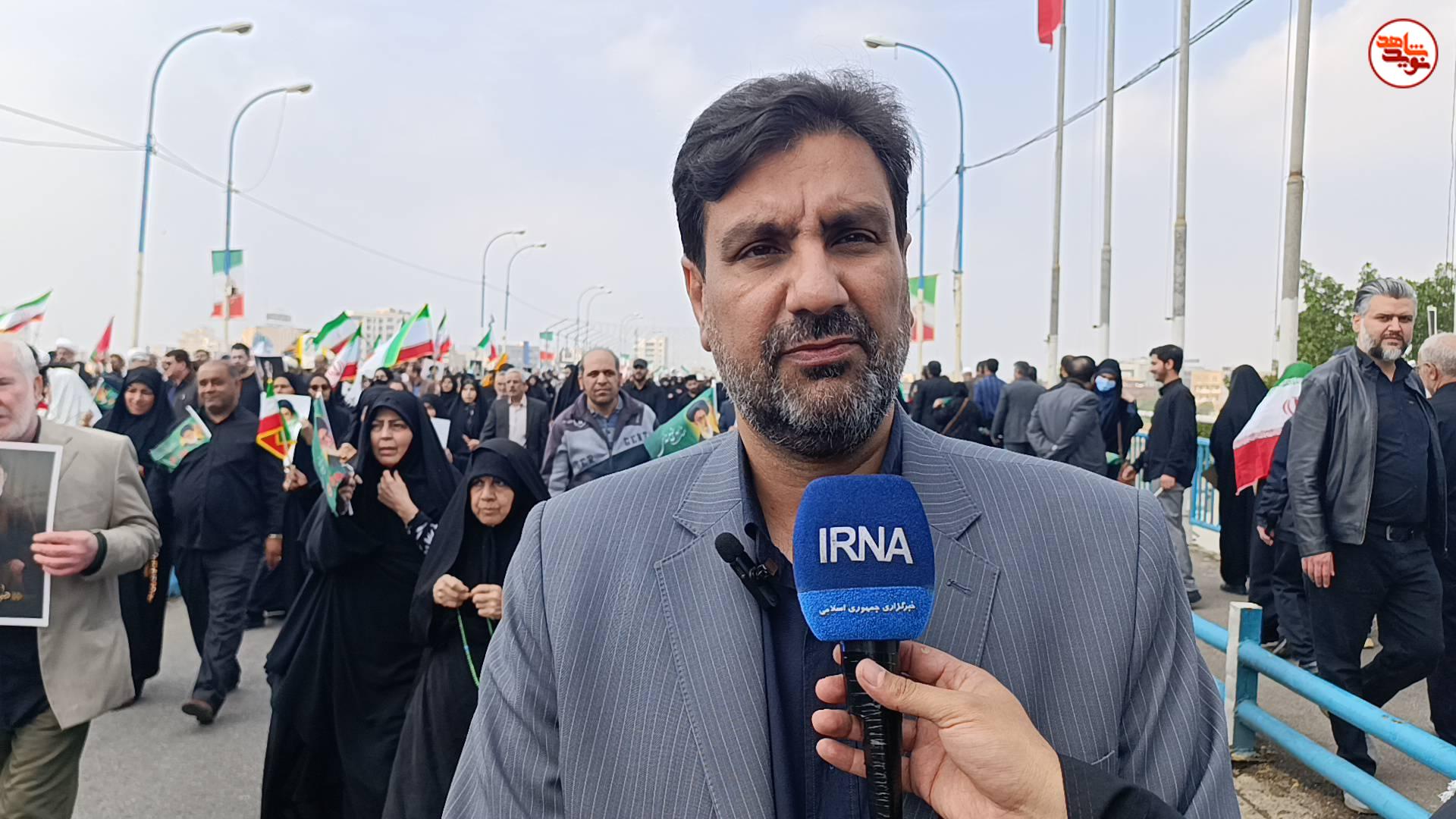 حضور مردم در راهپیمایی روز قدس نشان دهنده اقتدار ایران اسلامی است حضور مردم در راهپیمایی روز قدس نشان دهنده اقتدار ایران اسلامی است