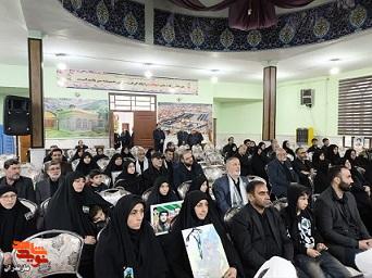 حضور نماینده محترم ولی فقیه و عضو خبرگان رهبری در مازندران، استاندار محترم و مدیرکل بنیاد استان به مناسبت روز شهید در ساری