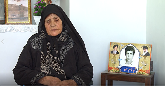 شهیدی که با دلِ پاک و عزمی استوار راه حق را برگزید