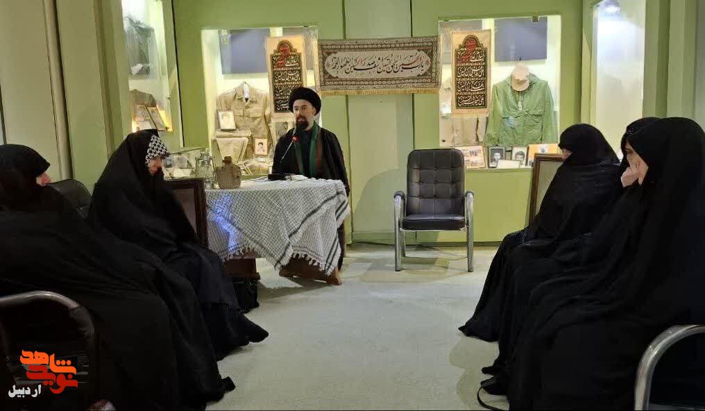 مراسم بزرگداشت شهدای عملیات‌های بدر و خیبر در موزه شهدای اردبیل