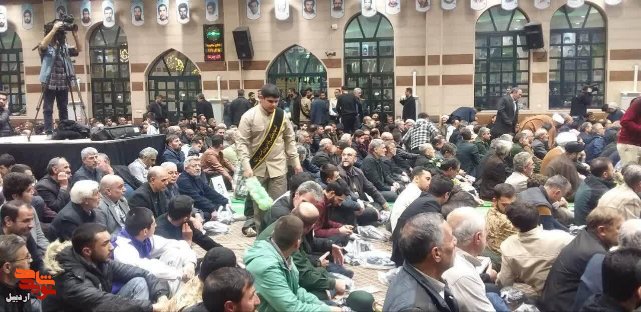 برگزاری یادواره شهدای عملیات‌های بدر و خیبر در اردبیل+ تصویر