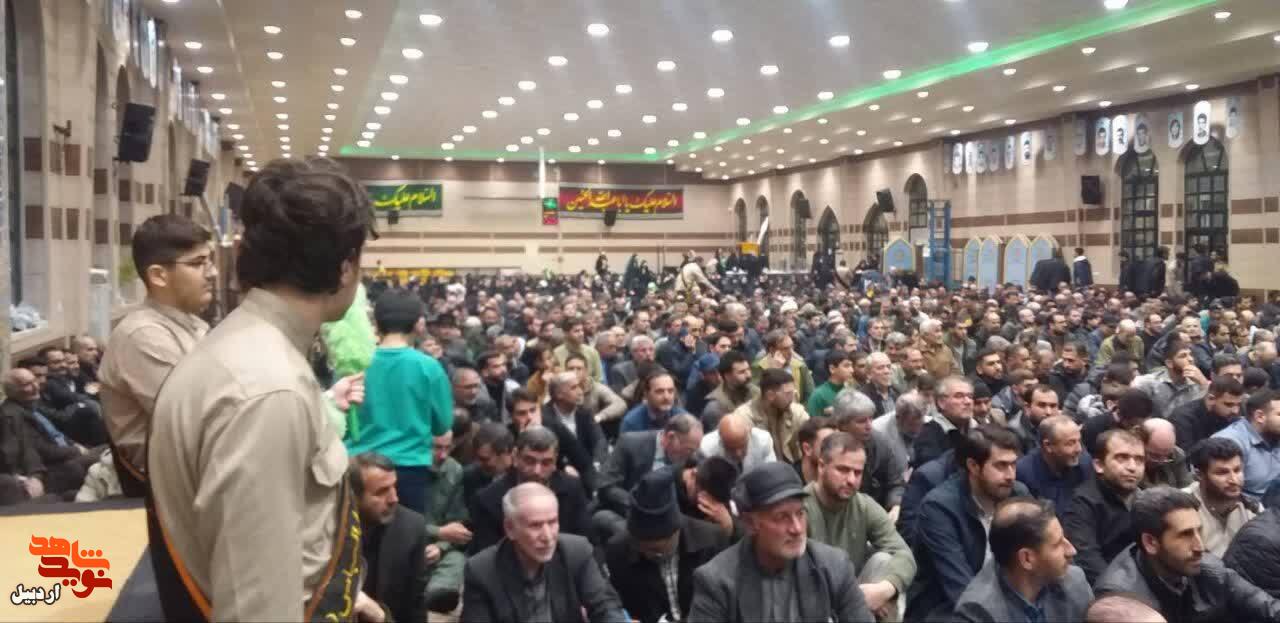 برگزاری یادواره شهدای عملیات‌های بدر و خیبر در اردبیل+ تصویر