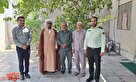 دیدار و تجلیل از پدر شهید معظم «محمد بازماندگان قشمی» +تصاویر