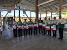 تصاویر| تعویض پرچم مزار شهدا شهرستان سنقر در نهمین روز از دهه کرامت