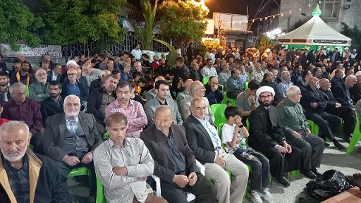 برگزاری مراسم یادواره شهدای «محله بصیر» در فریدونکنار +تصاویر