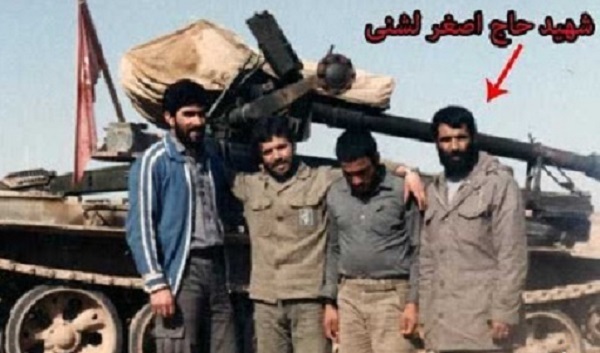 شهید «حاج اصغر لشنی» در قاب تصویر