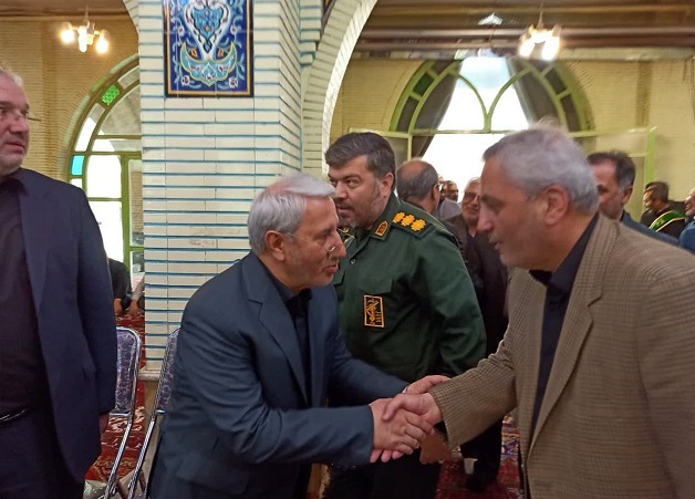 مراسم سالگرد شهدای خدمت در مراغه برگزار شد