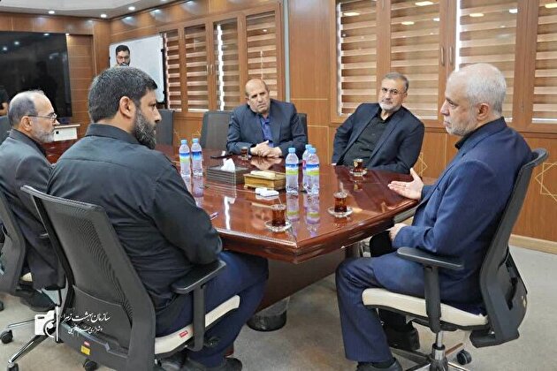 حضور رئیس بنیاد شهید در بهشت زهرا(س) و تقدیر از اقدامات این سازمان در رسیدگی به شهدای «مقاومت ملی»
