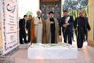 افتتاح نماد شهید گمنام در بوستان لاله قم