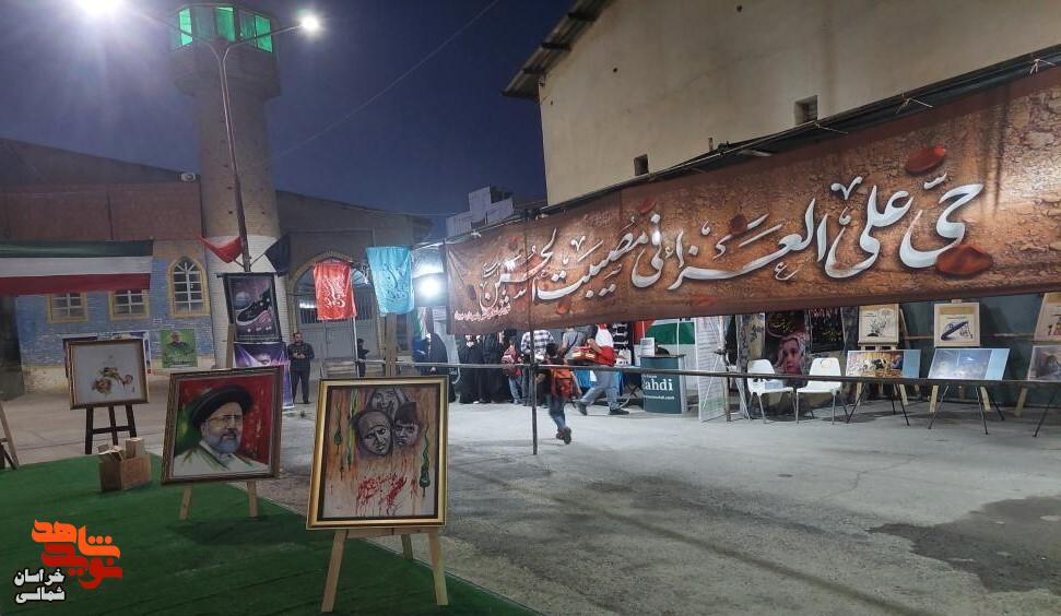 تصاویر/برگزاری نمایشگاه عکس و رونمایی از چهار عنوان کتاب انتشارات معبر با موضوع زن و دفاع مقدس خراسان شمالی