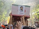 فریاد «مرگ بر اسرائیل و مرگ بر آمریکا» در تشییع شهید «سهرابی»