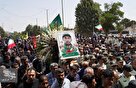 گزارش تصویری از تشییع پیکر شهید سرباز «امیرحسین باجلان»