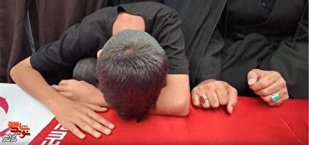 تشییع پیکر شهید راه قدس، «هادی رزقی»