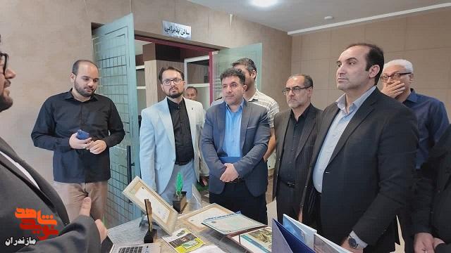 بازدید از دستاورد‌های نخبگان شاهد و ایثارگر در بابلسر