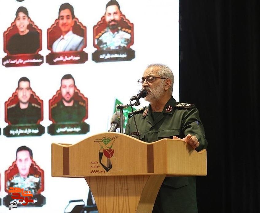 مراسم اربعین شهدای اقتدار در قم برگزار شد
