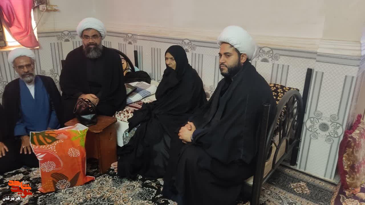سرکشی و دیدار از مادر شهید جاویدالاثر «عبدالرضا مینکی»