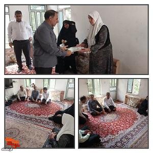 تصاویر|دیدار و تجلیل از خانواده شهید «کریم کریمی» با حضور مدیر کل بنیاد شهید و امور ایثارگران کرمانشاه