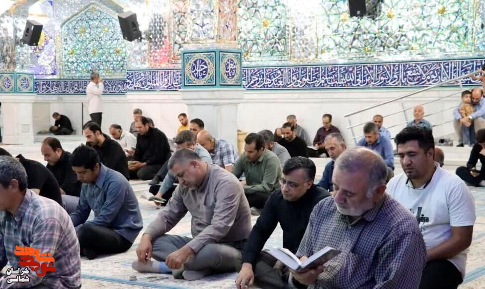 تصاویر/مراسم شب سوگواری شهادت حضرت امام حسن عسکری (ع)