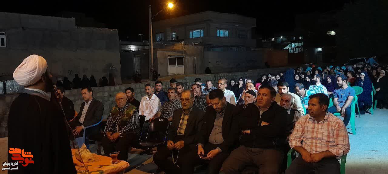 شصت و هشتمین برنامه کاروان شهدای وحدت در تکاب