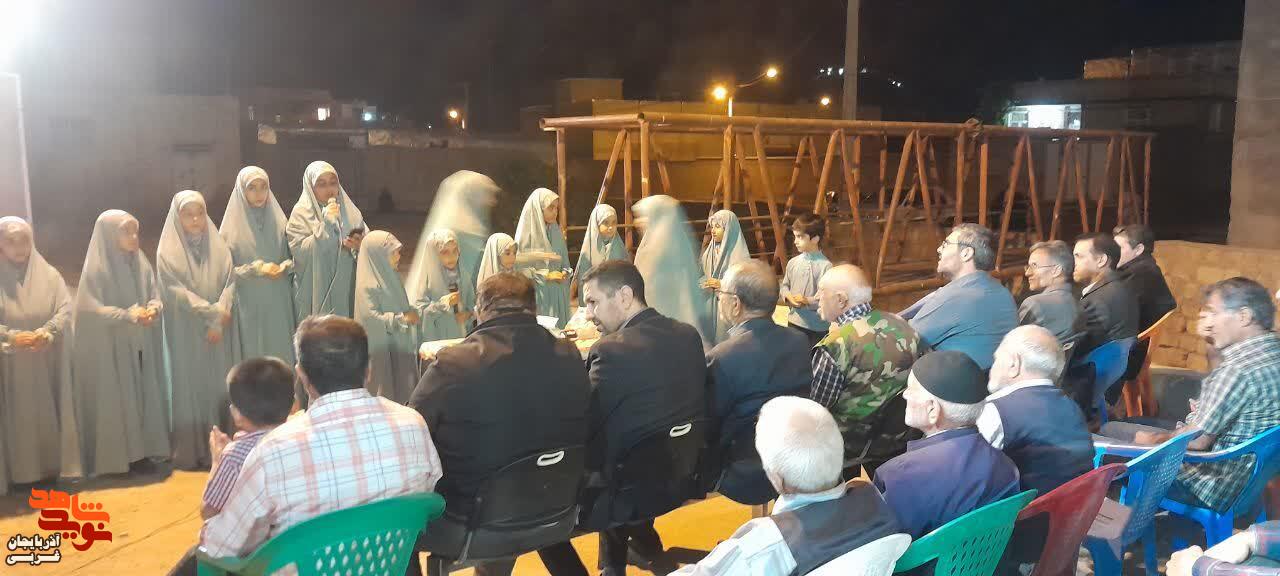 شصت و هشتمین برنامه کاروان شهدای وحدت در تکاب