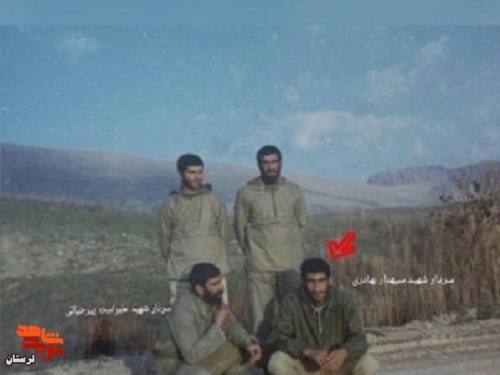 آلبوم تصاویر شهید «سپهدار بهادری» منتشر شد