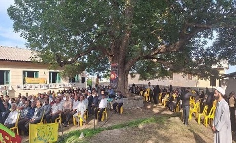 یادواره شهدای منطقه «خوشواش» آمل برگزار شد+تصاویر