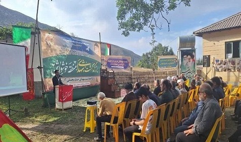 یادواره شهدای منطقه «خوشواش» آمل برگزار شد+تصاویر