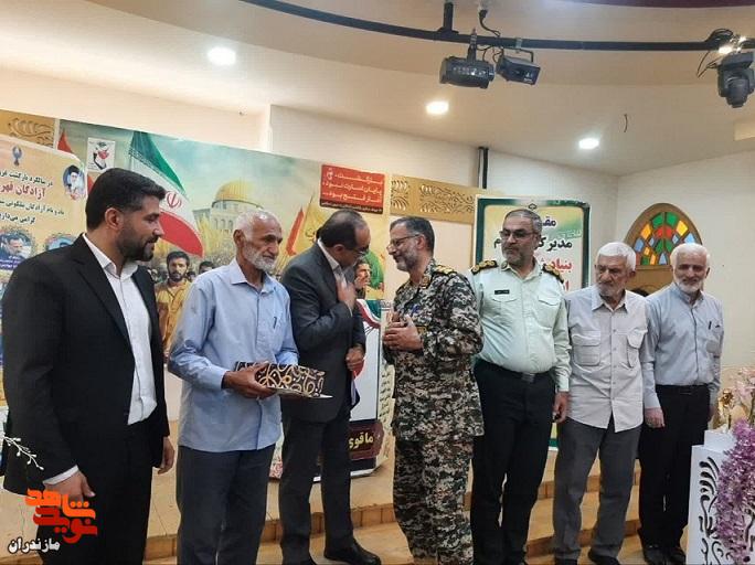 تصاویر/مراسم سالروز آزادگان به میهن اسلامی با حضور مدیرکل بنیاد شهید و امور ایثارگران مازندران در بهشهر