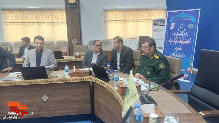 تصاویر/ بیست و هشتمین جلسه شورای ترویج و توسعه فرهنگ ایثار و شهادت در استانداری مازندران