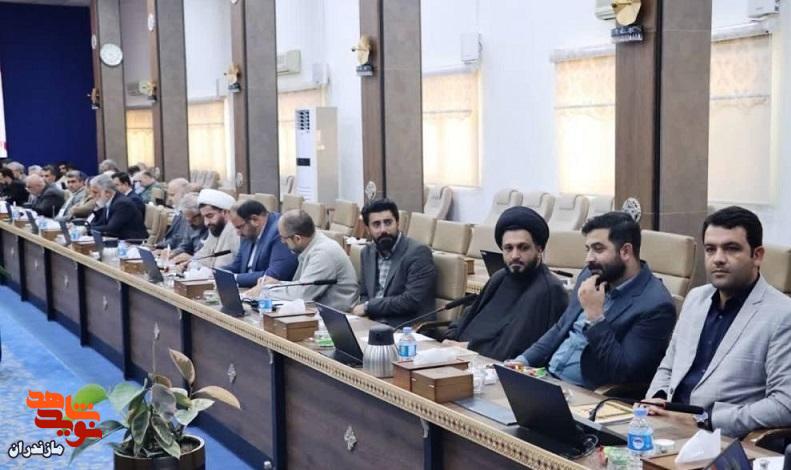 تصاویر/ بیست و هشتمین جلسه شورای ترویج و توسعه فرهنگ ایثار و شهادت در استانداری مازندران