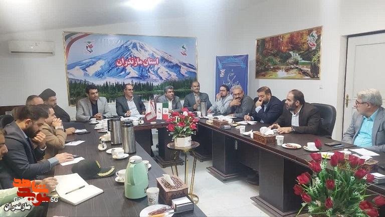 تصاویر/جلسه کمیته ایثارگران و کارگروه ایثارگران و پیشکسوتان ایثار و شهادت درساری