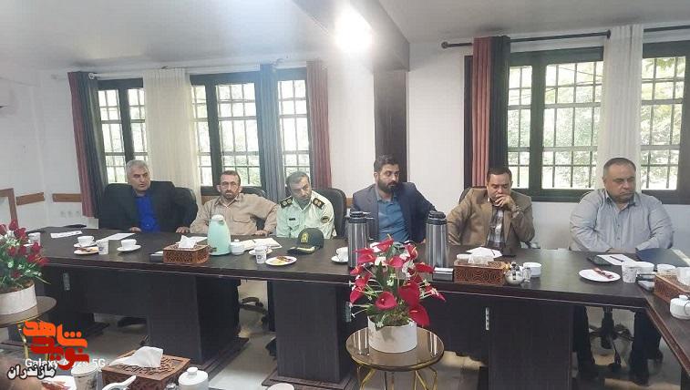 تصاویر/جلسه کمیته ایثارگران و کارگروه ایثارگران و پیشکسوتان ایثار و شهادت درساری