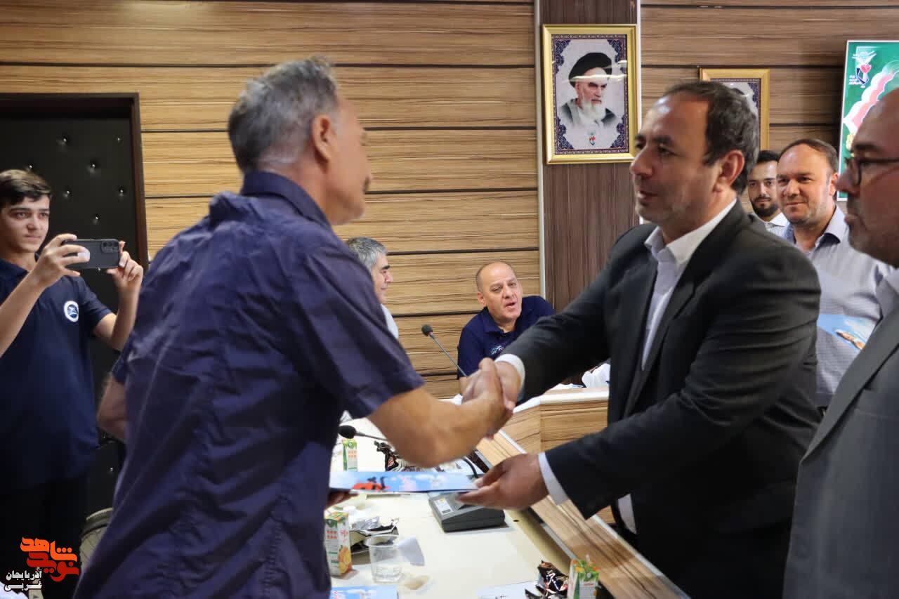 تجلیل از جانبازان ورزشکار مسابقات تنیس روی میز