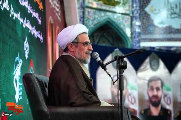 مراسم گرامیداشت ۷ شهید والامقام تیپ ۵۷ حضرت ابوالفضل(ع) در خرم‌آباد