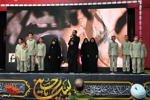 مراسم گرامیداشت ۷ شهید والامقام تیپ ۵۷ حضرت ابوالفضل(ع) در خرم‌آباد