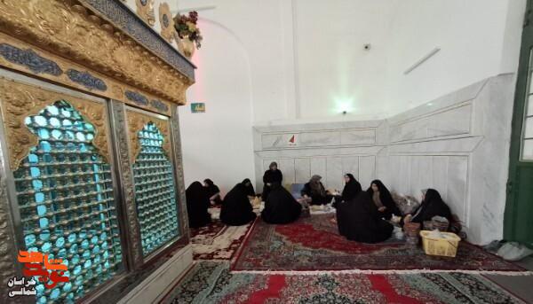 اردوی زیارتی ویژه بانوان پیشکسوت و ایثارگر استان خراسان‌شمالی برگزار شد+ تصاویر