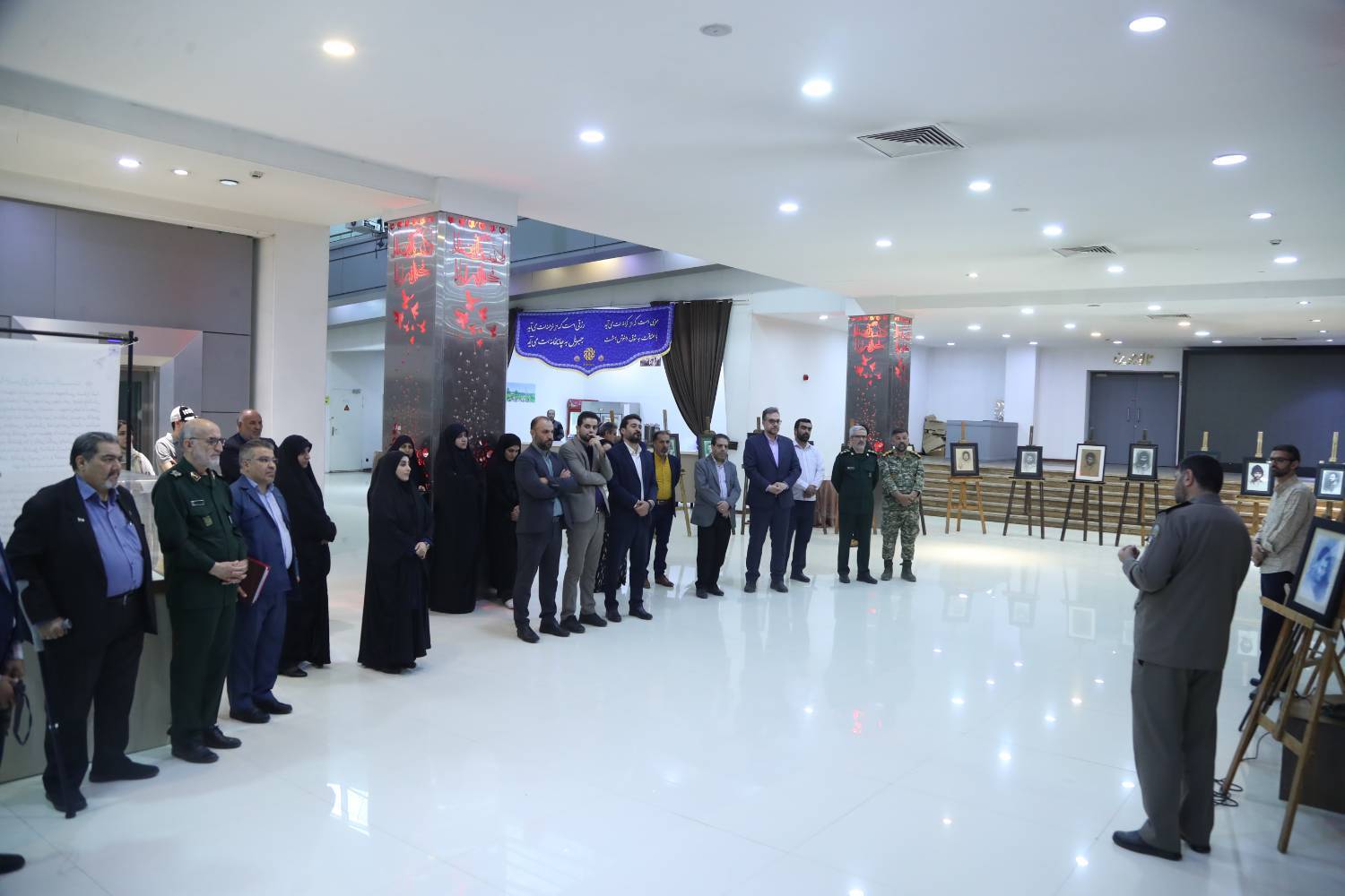 افتتاح نمایشگاه نقاشی «چلچراغ» در موزه ملی انقلاب اسلامی و دفاع مقدس