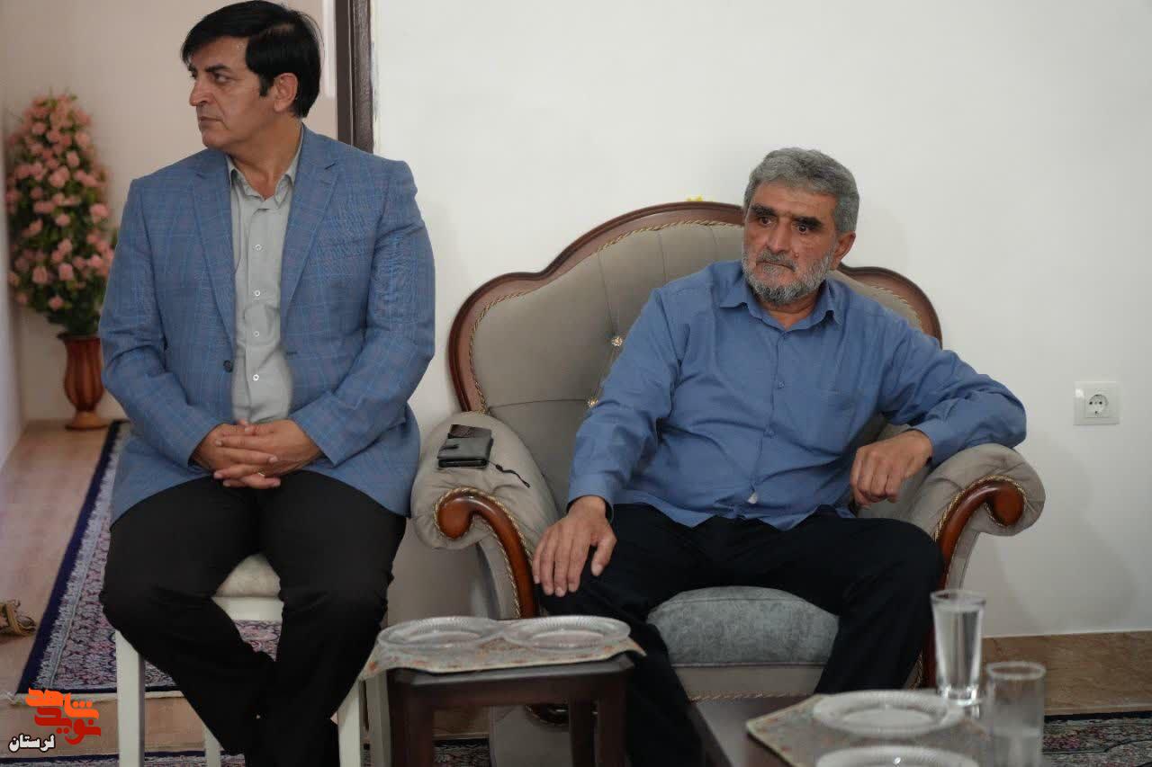 تجلیل وزیر میراث فرهنگی از خانواده شهید اقتدار وطن «ابوذر مرادی فرد»