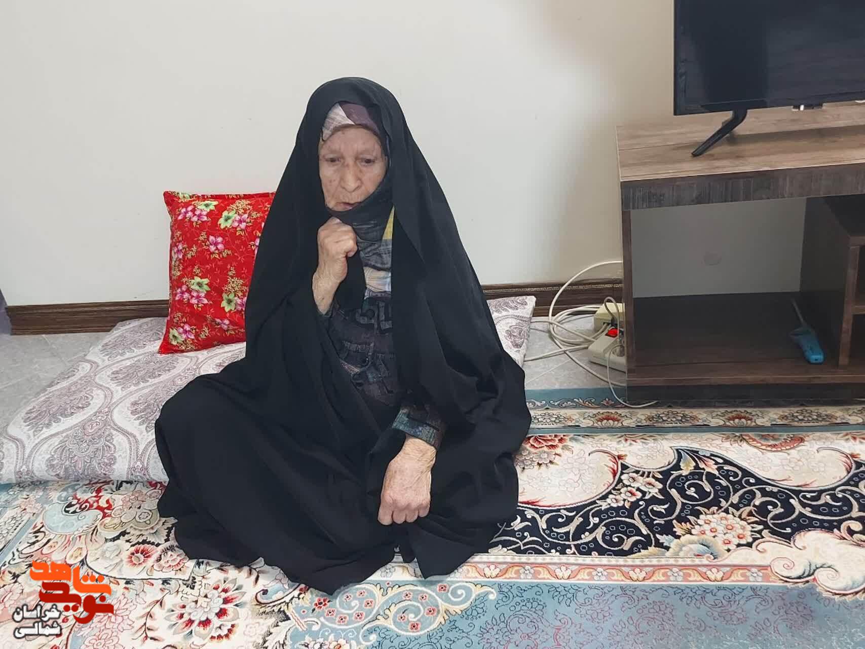 دیدار با مادر شهید