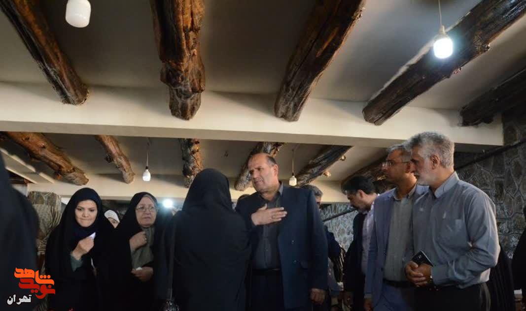 حضور مدیرکل بنیاد شهید تهران در اردوی خانواده شهدا