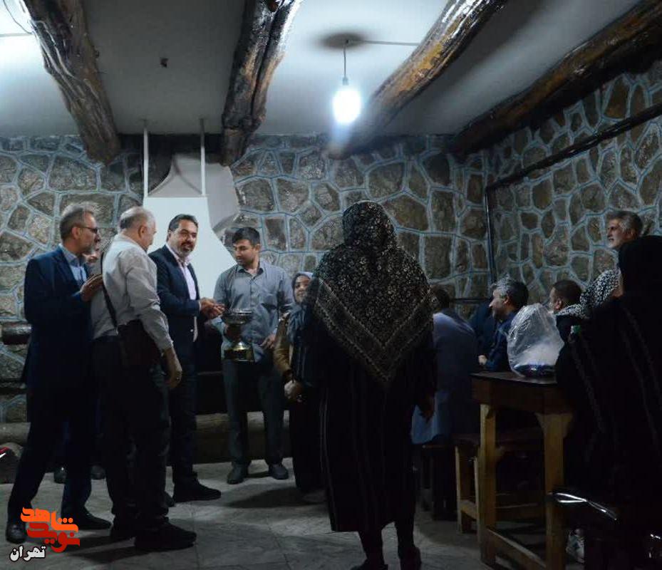 حضور مدیرکل بنیاد شهید تهران در اردوی خانواده شهدا