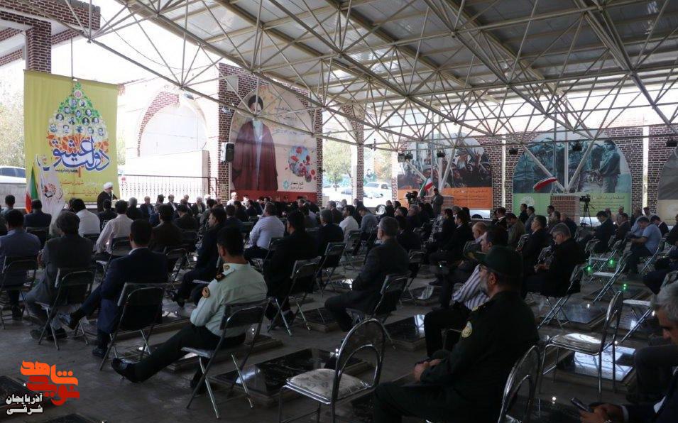 گلزار شهدا غبارروبی و گلباران شد